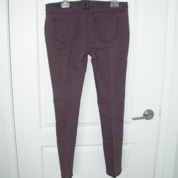 Maroon Jeans/Leggings - Picture 7 of 9
